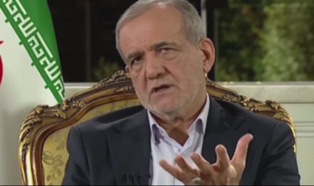 الرئيس الإيرانى مسعود بزشكيان