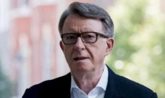 بيتر ماندلسون سفير بريطانيا السابق لدى الولايات المتحدة