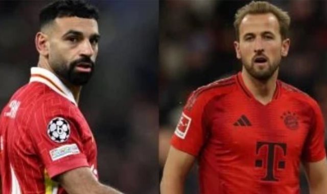 هاري كين ومحمد صلاح ثنائي ناديا بايرن ميونخ وليفربول