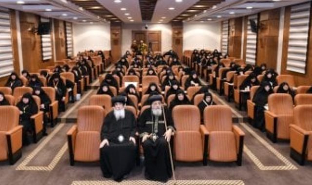 قداسة البابا خلال المؤتمر