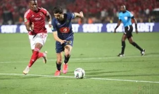 جانب من مباراة سابقة بين الأهلي والترجي في دوري أبطال أفريقيا