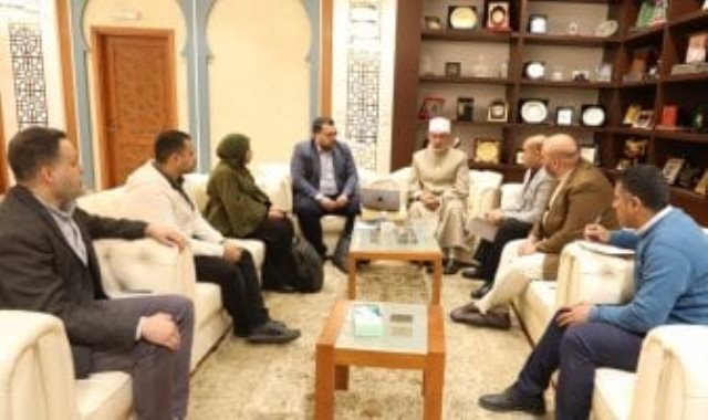 مفتي الجمهورية يبحث آليات تنفيذ مشروع "نموذج الفتوى الذكي"