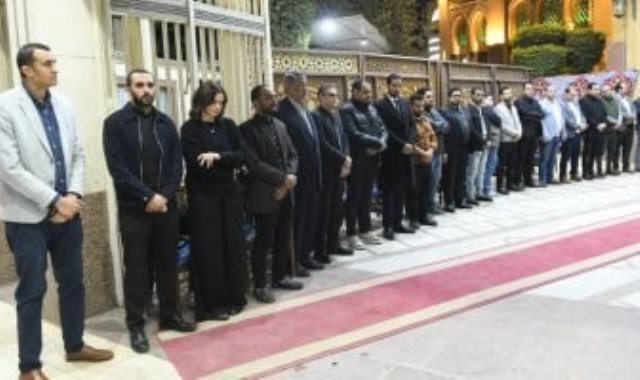 عزاء الزميل محمود نصر بمسجد الحامدية الشاذلية