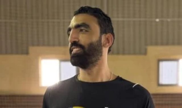 أحمد صلاح لاعب الكرة الطائرة السابق بالأهلى