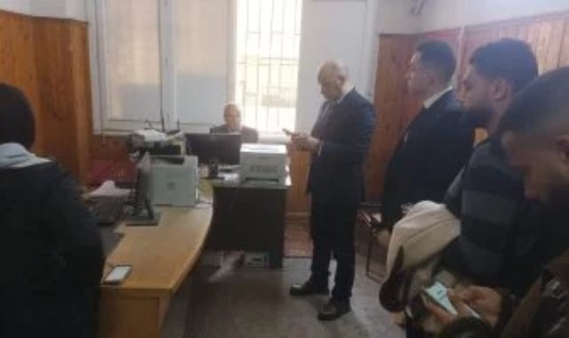 جانب من زيارة وزير العمل المفاجئة