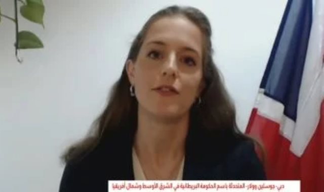جوسلين وولار متحدثة الحكومة البريطانية