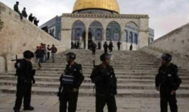 قوات الاحتلال ف المسجد الأقصى