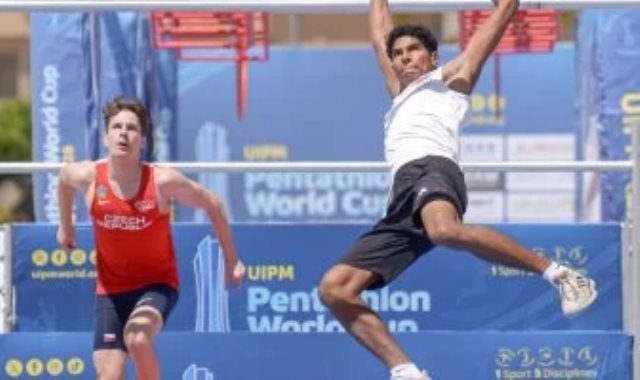 جانب من منافسات كأس العالم للخماسي