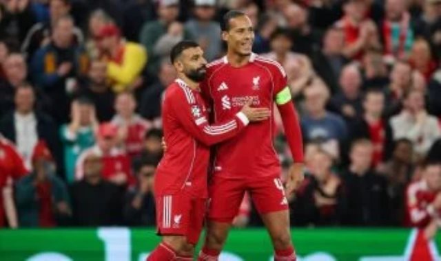 محمد صلاح وفان دايك