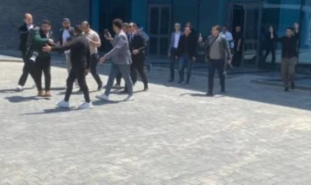 وفد الاهلى يغادر اتحاد الكرة