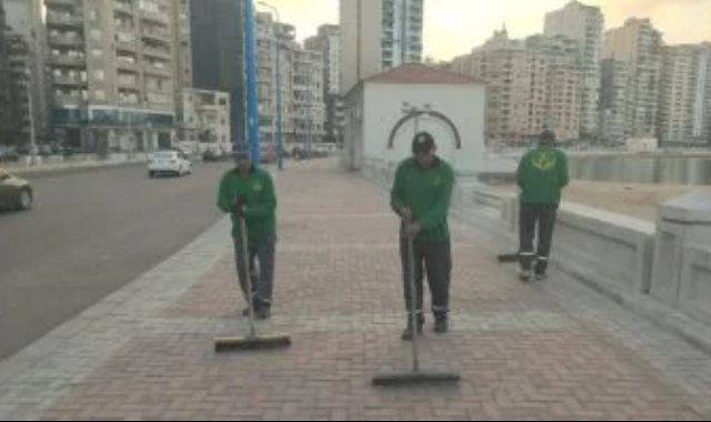 أعمال النظافة - أرشيفية