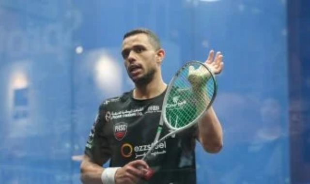 مصطفى عسل لاعب الاسكواش