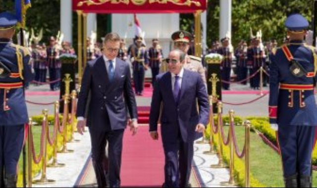 السيد الرئيس عبد الفتاح السيسي والرئيس الفنلندى