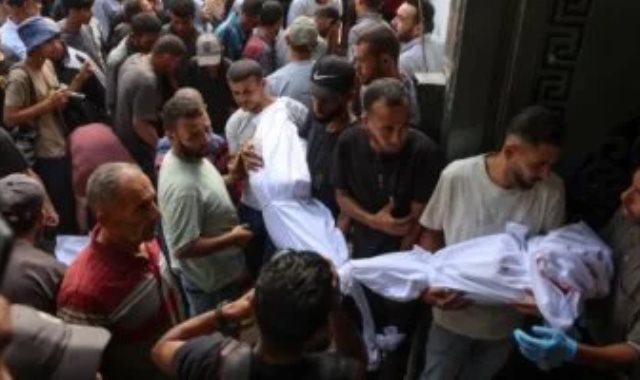 جنازة لأطفال غزة ضحايا حرب الإبادة الإسرائيلية - أرشيفية