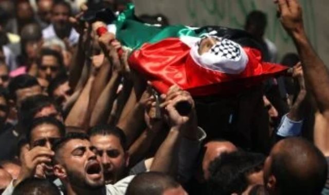 استشهاد فلسطيني