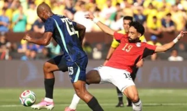 مباراة مصر والبرازيل