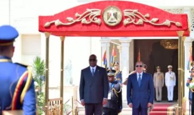 السيد الرئيس عبد الفتاح السيسي ونظيره الكونغولى