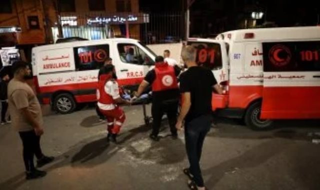 الهلال الأحمر الفلسطينى