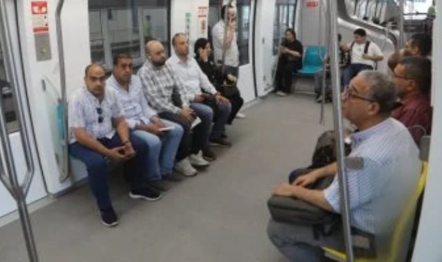 ​مونوريل شرق النيل في ثالث أيام تشغيله بكامل طاقته