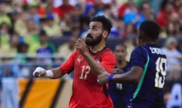 مهند لاشين لاعب منتخب مصر
