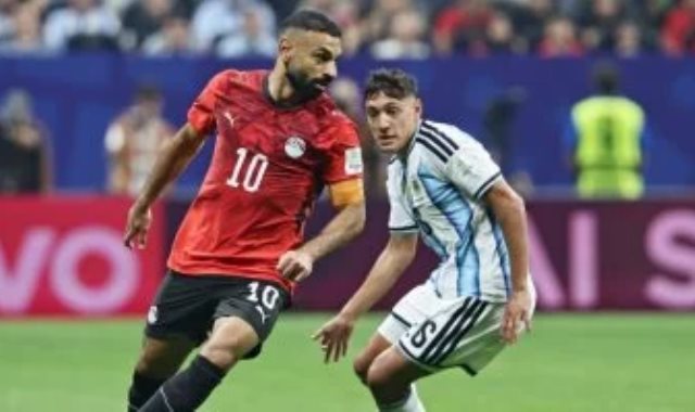 منتخب مصر أمام الأرجنتين