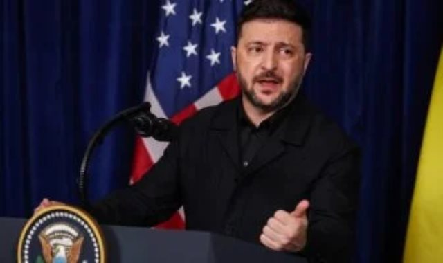 رئيس أوكرانيا فولوديمير زيلينسكي