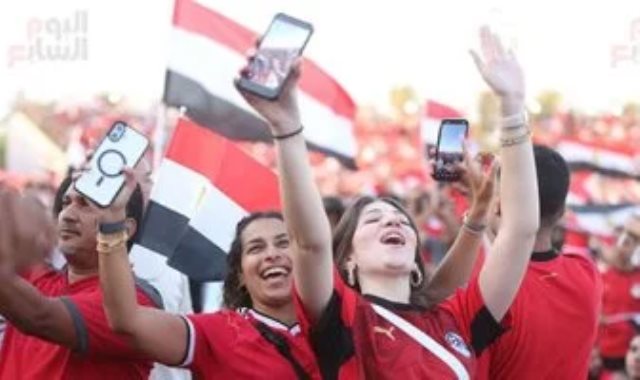 احتفالات مشجعى المنتخب المصرى