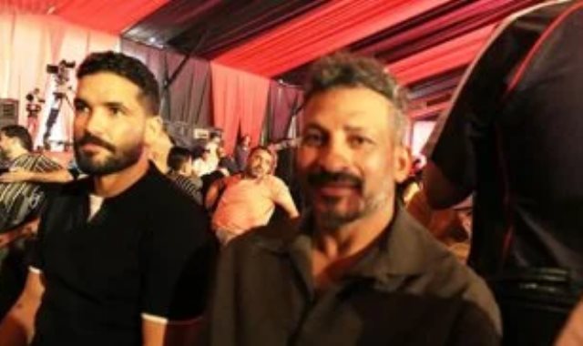 سيد معوض وصالح جمعة فى افتتاح فرع الأهلى بالمنصورة
