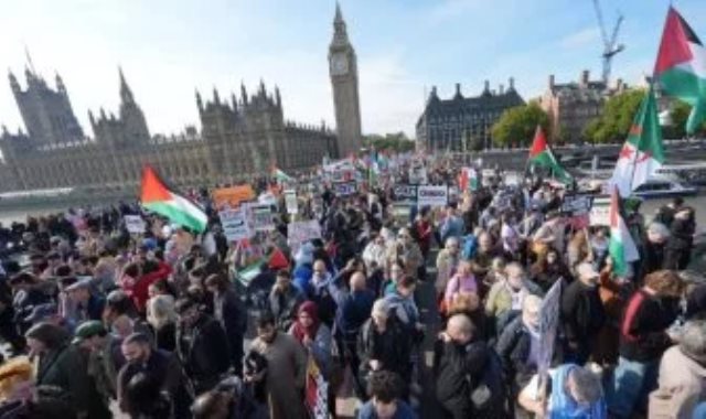 احتجاجات داعمة لفلسطين