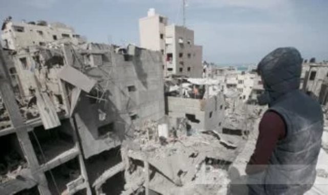 آثار العدوان الاسرائيلي على غزة