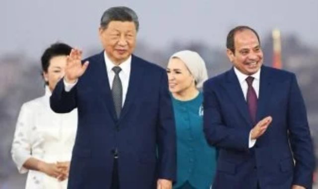 الرئيس السيسى ونظيره الصينى
