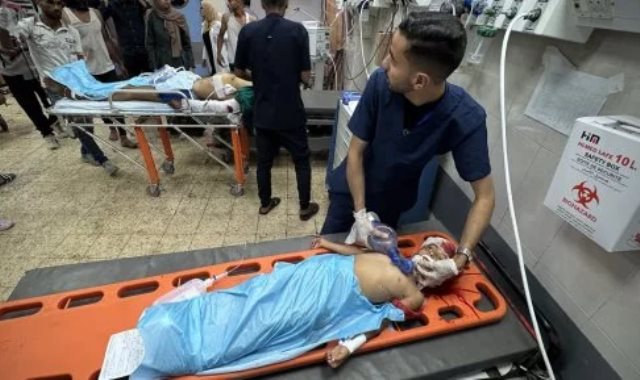 إصابة عشرات الفلسطينيين