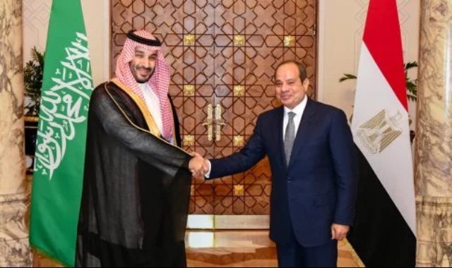 السيد الرئيس عبد الفتاح السيسي ومحمد بن سلمان