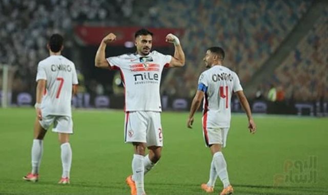 محمد إسماعيل لاعب فريق الكرة بنادي الزمالك