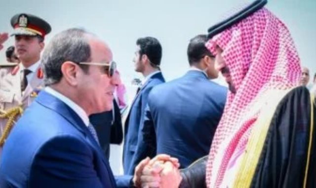 الرئيس السيسى يستقبل الأمير محمد بن سلمان