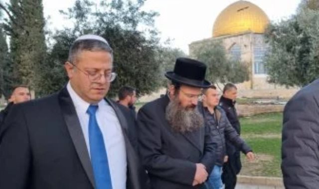 وزير الأمن القومي الإسرائيلي المتطرف إيتمار بن غفير