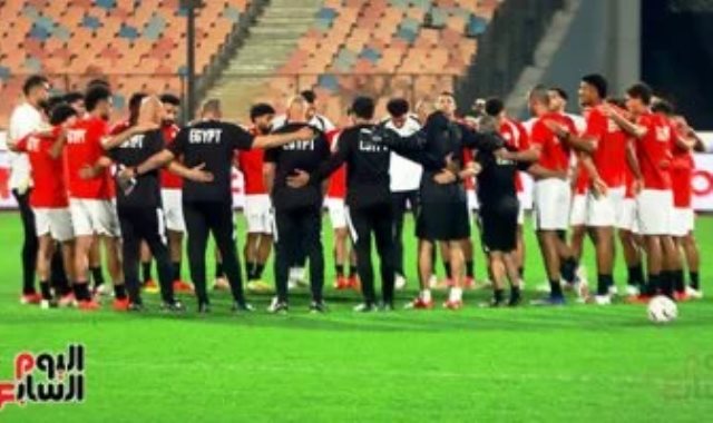 منتخب مصر يستعد لمواجهة جنوب السودان