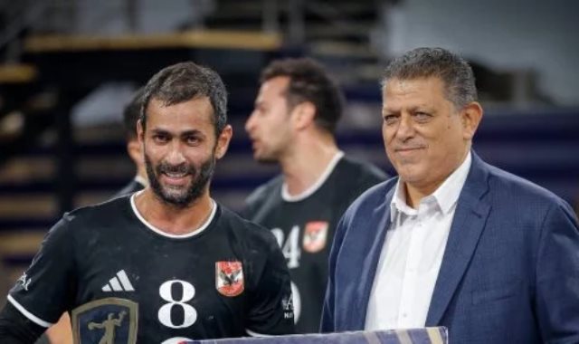 مودى أفضل لاعب فى مباراة الأهلى وفوكس برلين