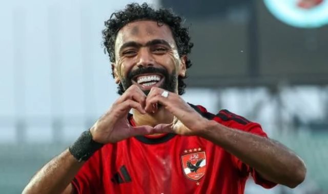 حسين الشحات نجم الاهلى