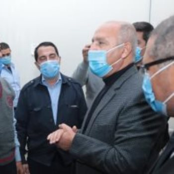 وزير النقل خلال تفقده معهد وردان