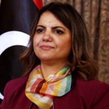 وزيرة خارجية ليبيا نجلاء المنقوش