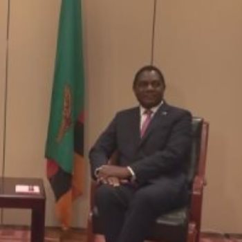 رئيس زامبيا يستقبل الرئيس السيسى
