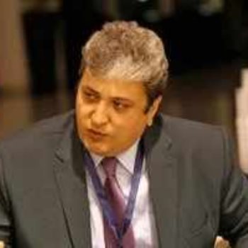 الدكتور علاء شلبي رئيس البعثة العربية لحقوق الانسان