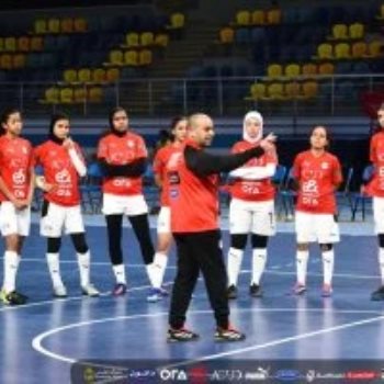 منتخب الصالات النسائية بقيادة نادر رشاد