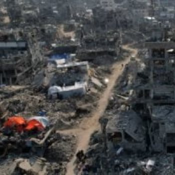 دمار غزة جراء العدوان الإسرائيلى