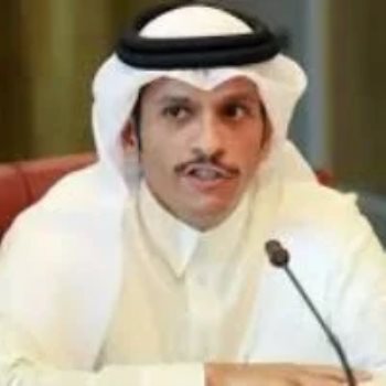 رئيس الوزراء القطرى الشيخ محمد بن عبد الرحمن آل ثانى