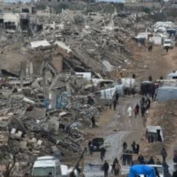 دمار غزة جراء العدوان الإسرائيلى