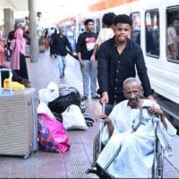 انطلاق قطار العودة للسودان