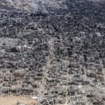 دمار غزة جراء العدوان الإسرائيلى
