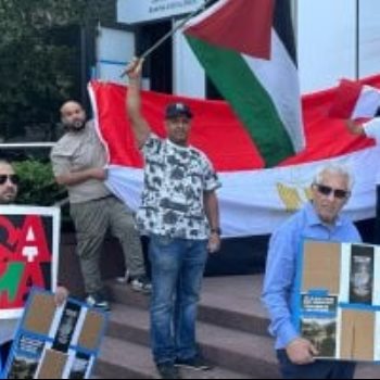 وقفة تضامنية في نيويورك